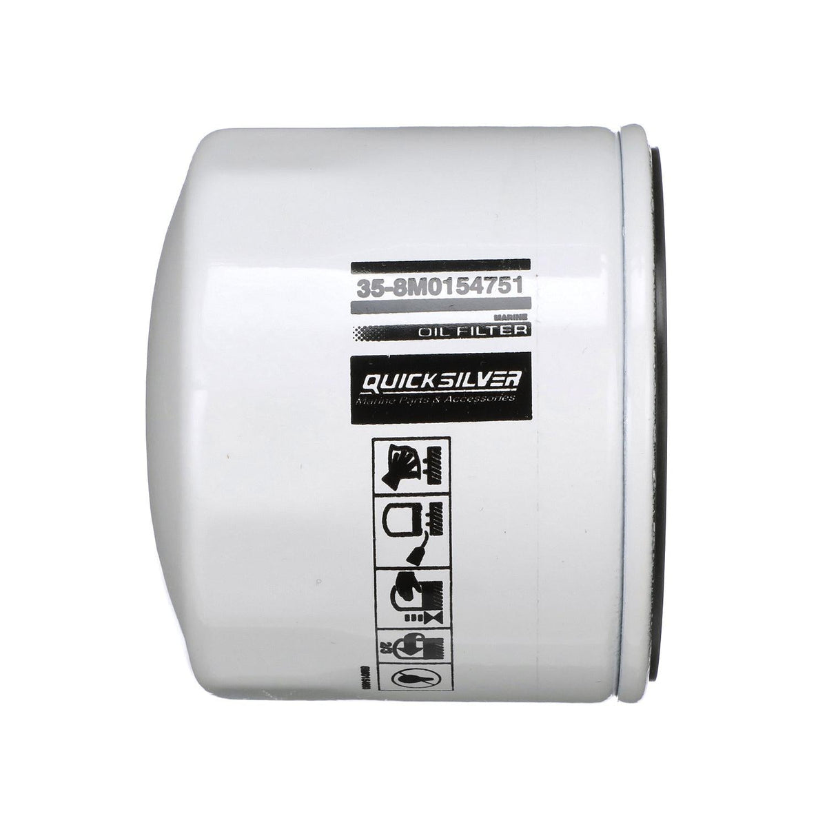 Mercury - WA FILT OIL GM L4-6 & V8 SHORT - 8M0154751