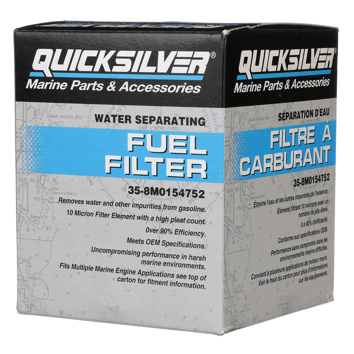Mercury – Water Separating Fuel Filter | Yamaha-Compatible Series | Marine-Grade Construction | 8M0154752