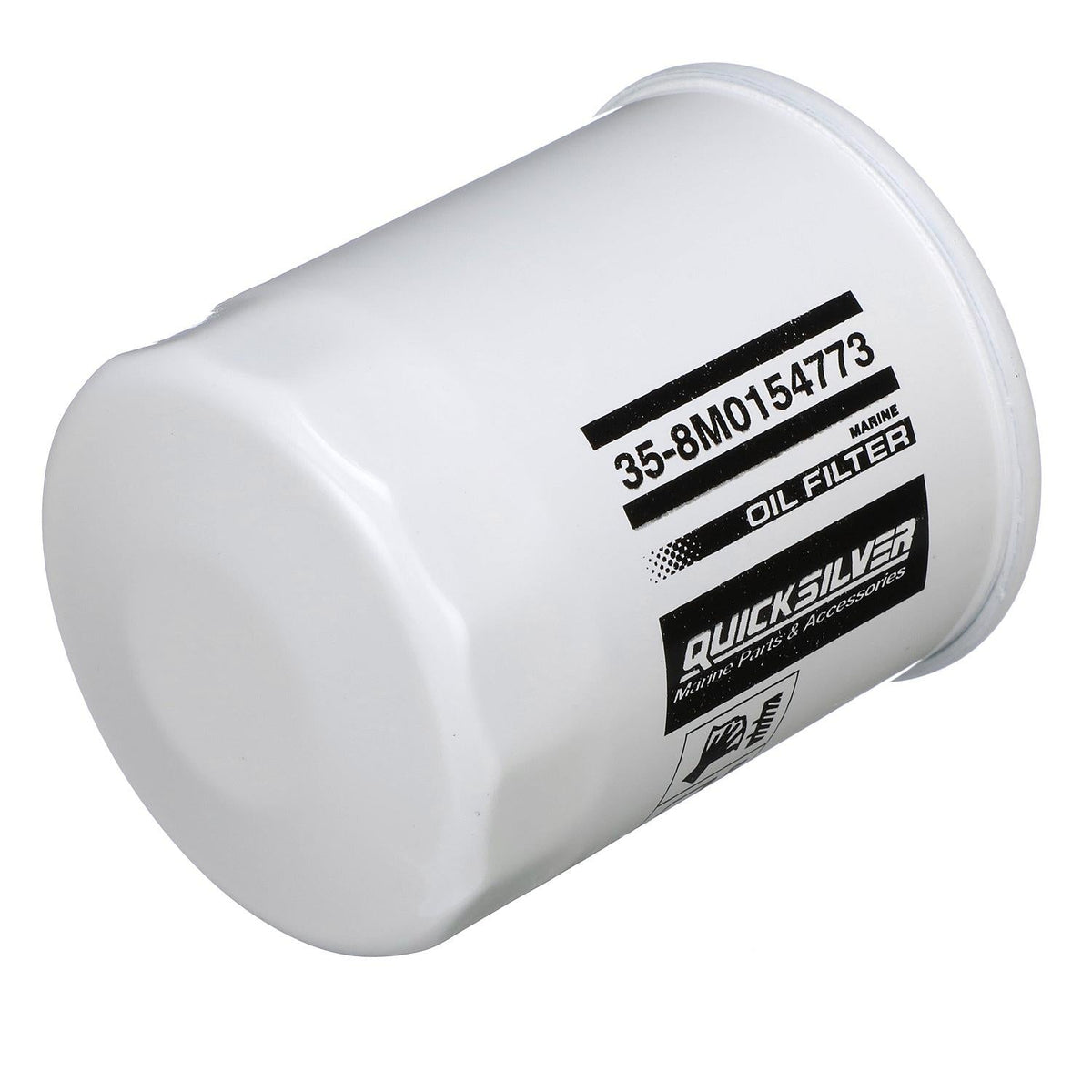 Mercury – Quicksilver 20 Micron Oil Filter | Oil Filtration | Metal Canister | 8M0154773