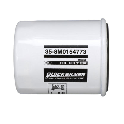 Mercury – Quicksilver 20 Micron Oil Filter | Oil Filtration | Metal Canister | 8M0154773