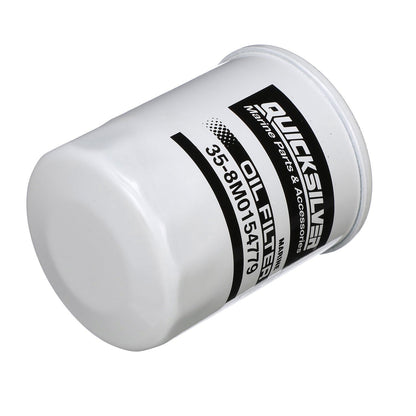 Mercury – Quicksilver 20 Micron Oil Filter | Oil Filtration Series | Metal Canister | 8M0154779