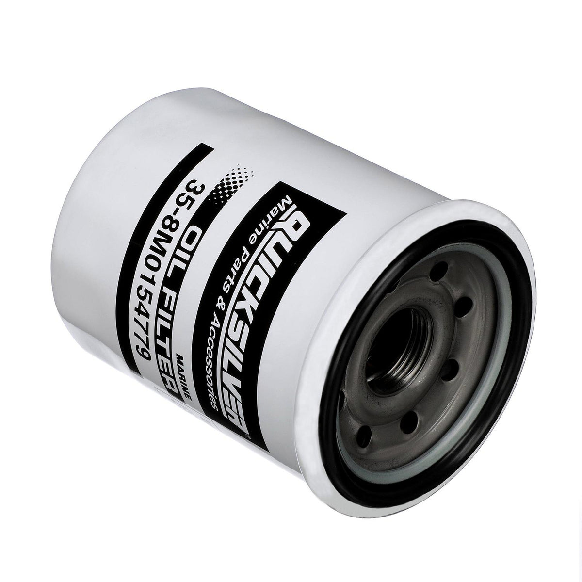 Mercury – Quicksilver 20 Micron Oil Filter | Oil Filtration Series | Metal Canister | 8M0154779