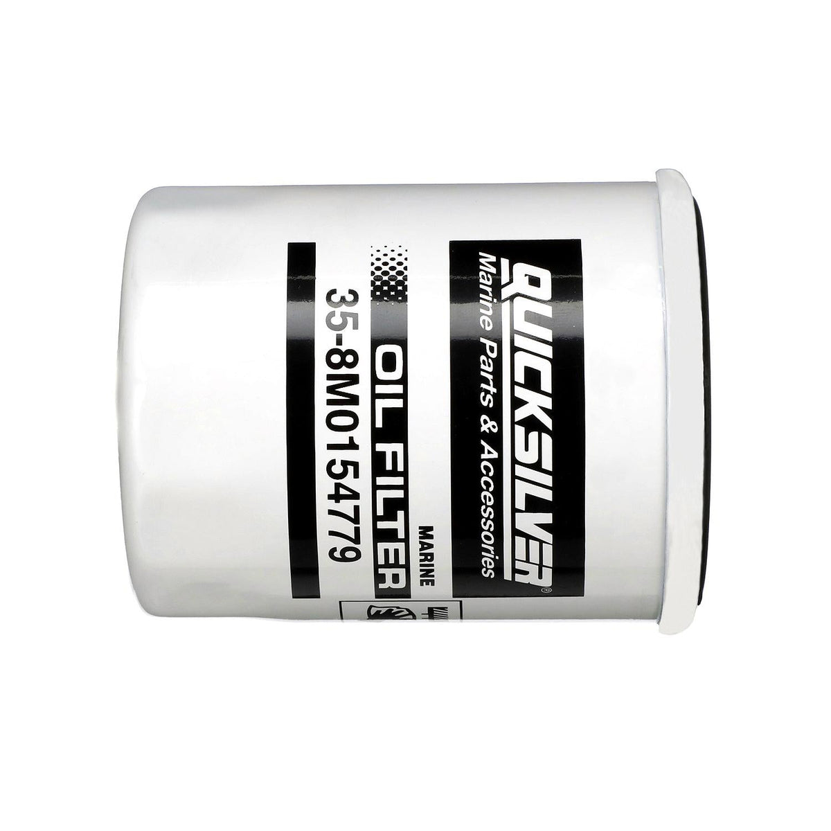 Mercury – Quicksilver 20 Micron Oil Filter | Oil Filtration Series | Metal Canister | 8M0154779