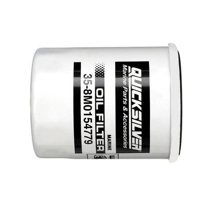 Mercury – Quicksilver 20 Micron Oil Filter | Oil Filtration Series | Metal Canister | 8M0154779