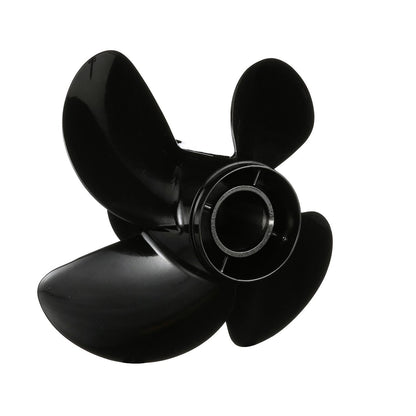 Mercury - Nemesis Quicksilver Propeller - 4-Blade - 25 to 30 HP 4-Stroke (2005 and earlier) - 40 to 60 HP 2-Stroke and 4-Stroke w/ Standard Gearcases - 13 Dia. - 17 Pitch - 48-8M8027504