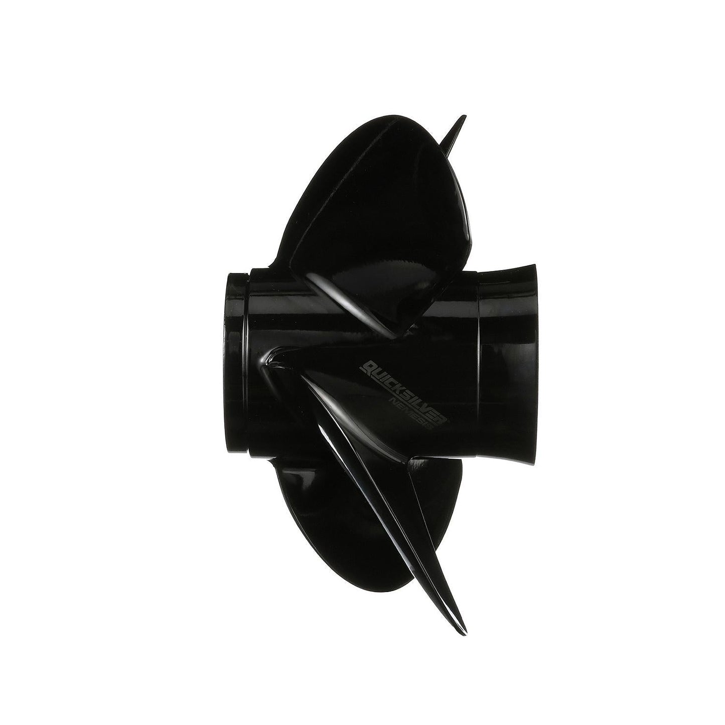Mercury - Nemesis Quicksilver Propeller - 4-Blade - 25 to 30 HP 4-Stroke (2005 and earlier) - 40 to 60 HP 2-Stroke and 4-Stroke w/ Standard Gearcases - 13 Dia. - 17 Pitch - 48-8M8027504