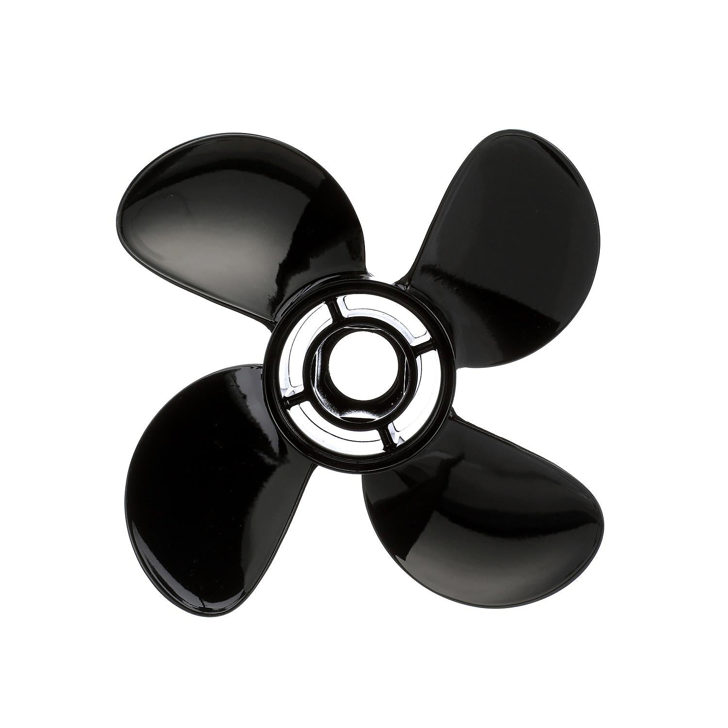 Mercury - Nemesis Quicksilver Propeller - 4-Blade - 25 to 30 HP 4-Stroke (2005 and earlier) - 40 to 60 HP 2-Stroke and 4-Stroke w/ Standard Gearcases - 10.3 Dia. - 13 Pitch - 48-8M8027512