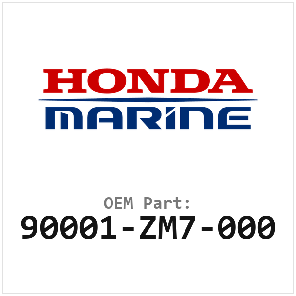 Honda Bout (90001-ZM7-000)