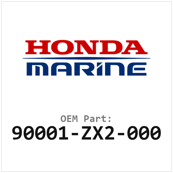 Honda Bout (90001-ZX2-000)