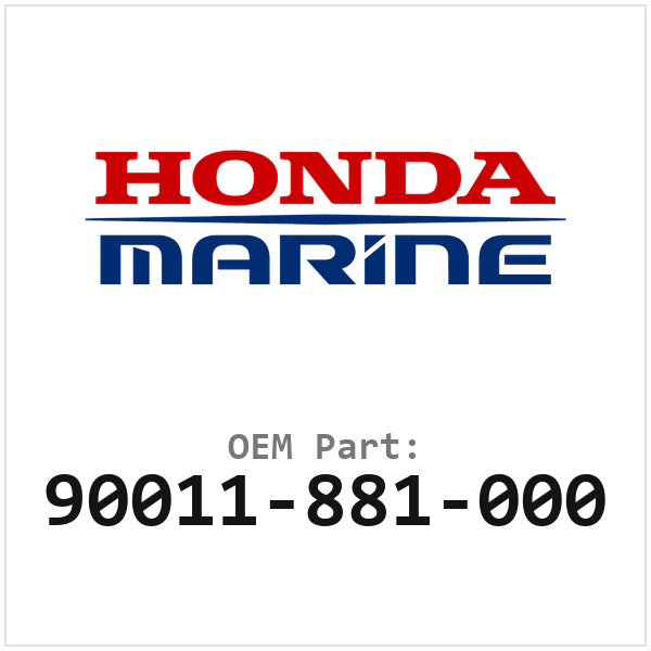 Honda Bout (90011-881-000)
