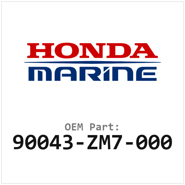 Honda Bout (90043-ZM7-000)