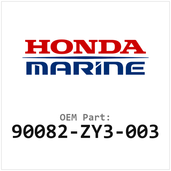 Honda Bout (90082-ZY3-003)