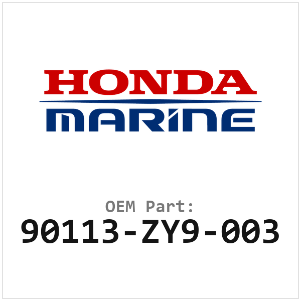 Honda Bout (90113-ZY9-003)