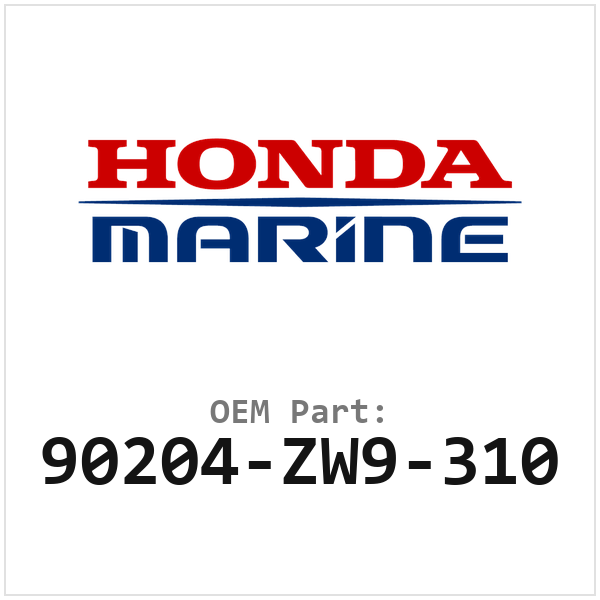 Honda Moer (90204-ZW9-310)