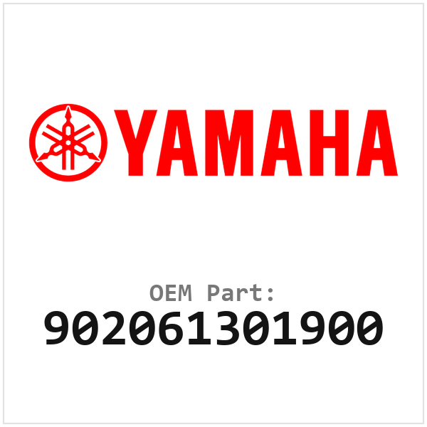 Yamaha Sluitring (902061301900)