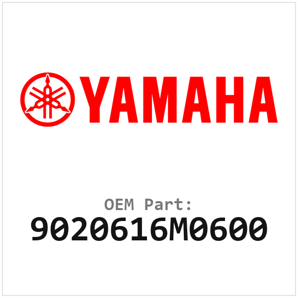 Yamaha Sluitring (9020616M0600)