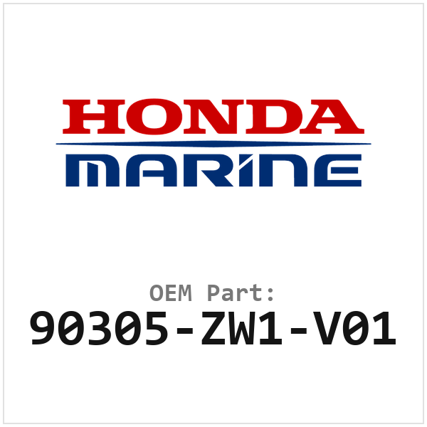 Honda Zeskantmoer 12mm (90305-ZW1-V01)