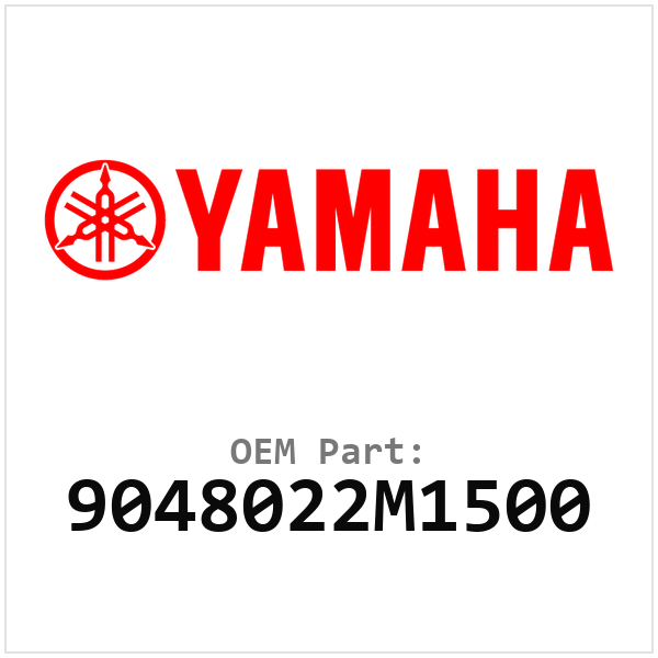 Yamaha OEM 9048022M1500