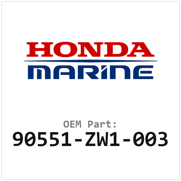 Honda Sluitring (90551-ZW1-003)