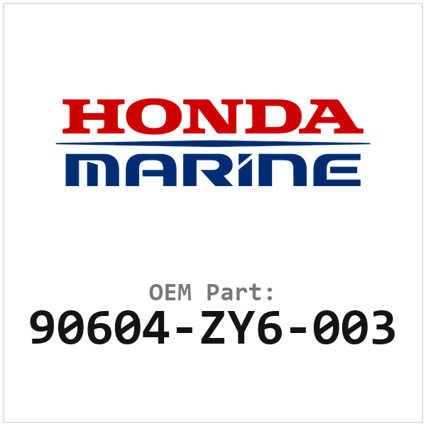 Honda Klem (90604-ZY6-003)