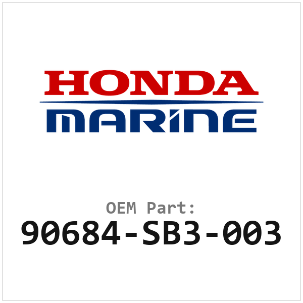 Honda Klem (90684-SB3-003)