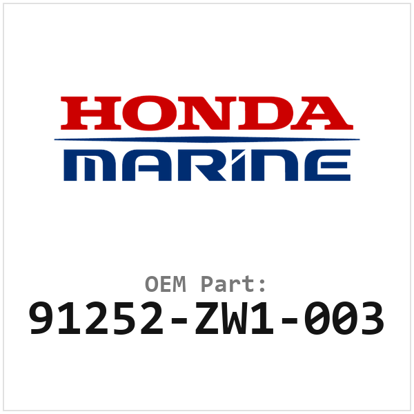 Honda Waterafdichting, Binnen (91252-ZW1-003)