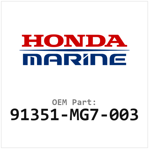 Honda O-ring (91351-MG7-003)