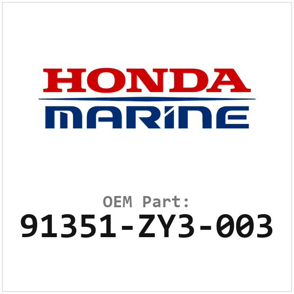 Honda O-ring (91351-ZY3-003)