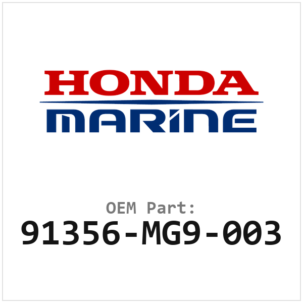 Honda O-ring (91356-MG9-003)
