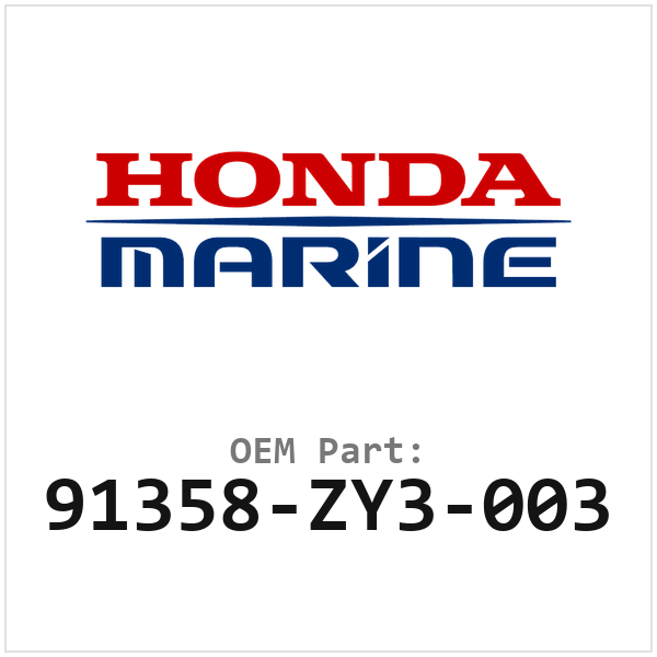 Honda O-ring (91358-ZY3-003)
