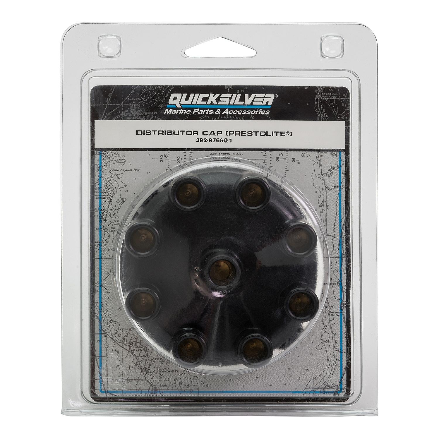 Mercury Mercruiser - Distributor Cap - Fits Ford & GM V-8 Engines with Prestolite Conventional Ignition - 392-9766Q1