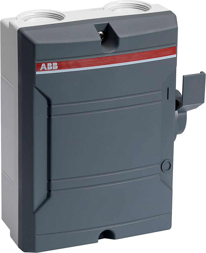 ABB werkschakelaar IP65 4 polig 25A (ABBBW425TPSN)