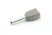Ripca eindverbinder 2-voudig 2x4,0mm² grijs (50) (AEH400X2)