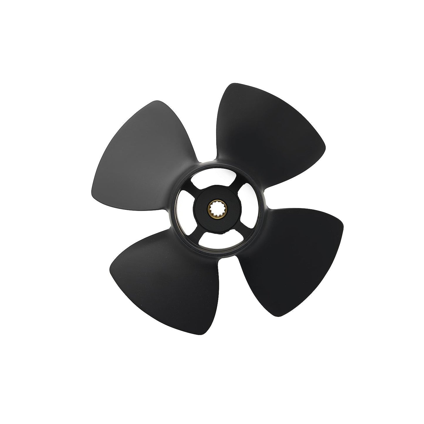 Mercury - Black Max Aluminum Kicker Propeller - 4-Blade - 9.9 HP Bigfoot / Command Thrust FourStroke (2005 and newer), 9.9 HP Pro Kicker (all years), 15 - 20 HP FourStroke (2008 and newer) - 10 Dia. - 7 Pitch - 48-812950A10