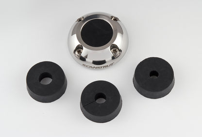 Scanstrut deck seal medium RVS, connector tot ø30 mm, kabel 9-14mm (DS30-S)