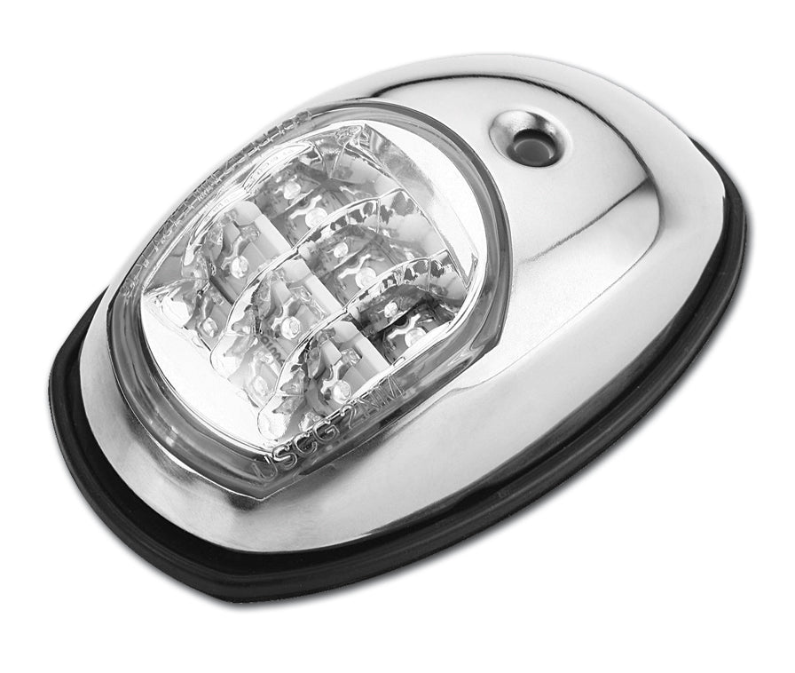 White Label Navigatieverlichting LED set stuurboord/bakboord rvs (EP-9011SS)