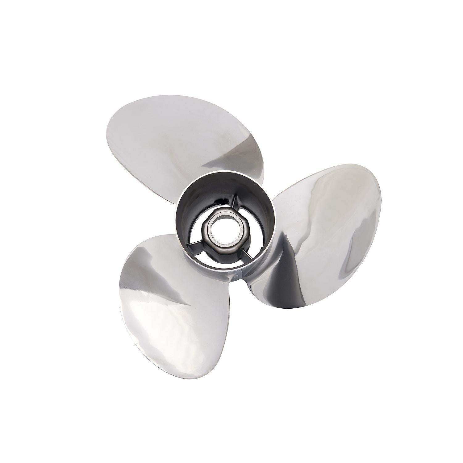 Mercury - Enertia Stainless Steel Propeller - 3-Blade - 90 - 400 HP - 15.3 Dia. - 14 Pitch - 48-8M0151229