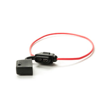 Ripca zekeringhouder standaard 1,0mm² rode kabel 1x (FHA2810RED)