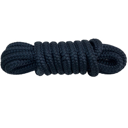 Hollex fenderlijn 8mm navy 16 strengen L=1,5mtr (2) (FLN08015PP)
