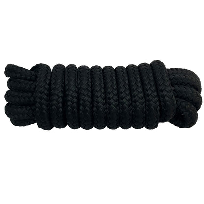 Hollex fenderlijn zwart 8mm 16 strengen L=2,5mtr (2) (FLZ08025PP)