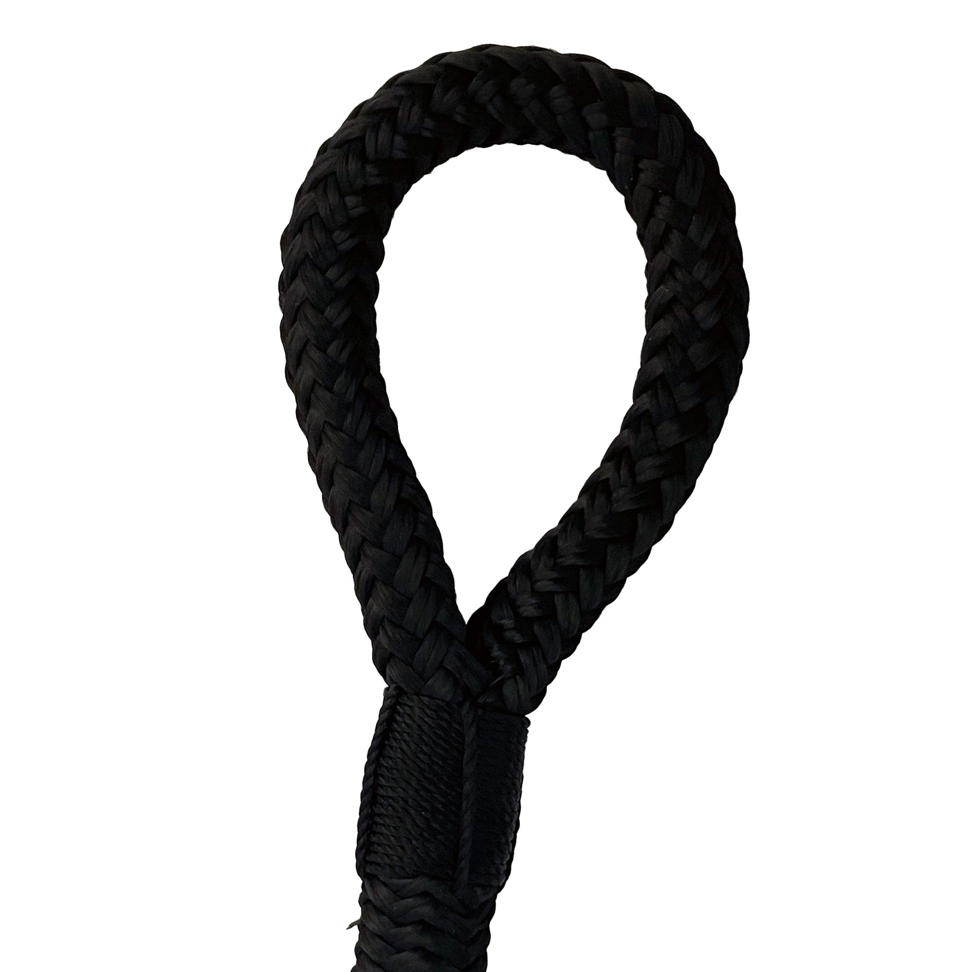 Hollex fenderlijn zwart 12mm 16 strengen L=2,5mtr (2) (FLZ12025PP)