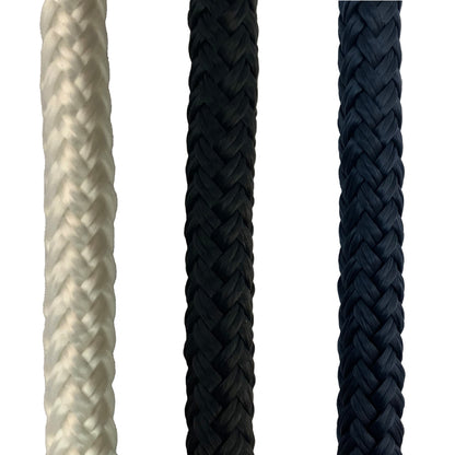 Hollex fenderlijn zwart 12mm 16 strengen L=2,5mtr (2) (FLZ12025PP)