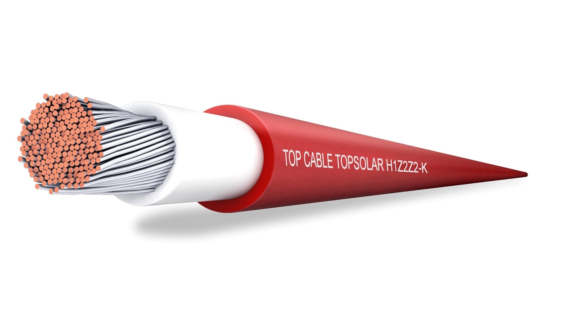 Top Cable TopSolar PV kabel EN50618 zwart 6mm² rol 100mtr (H1ZB0106R100)