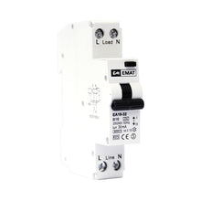White Label Aardlekautomaat 1F C 10A 30mA 1P1N max. 230Vac (HACA1PN30C10)