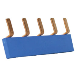 White Label Doorverbinder 5V blauw max. 400V min. 10st (HACDV5B)