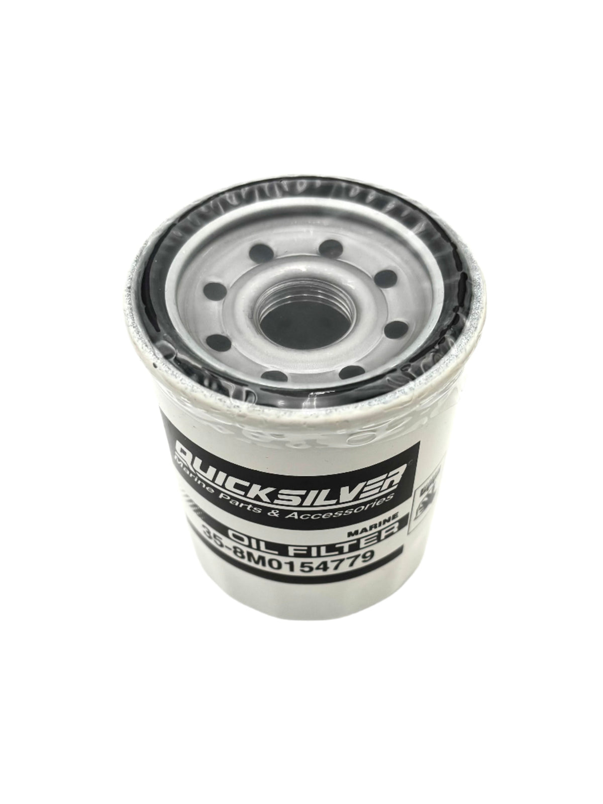 Mercury – Quicksilver 20 Micron Oil Filter | Oil Filtration Series | Metal Canister | 8M0154779