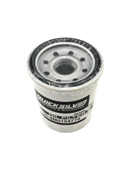 Mercury – Quicksilver 20 Micron Oil Filter | Oil Filtration Series | Metal Canister | 8M0154779
