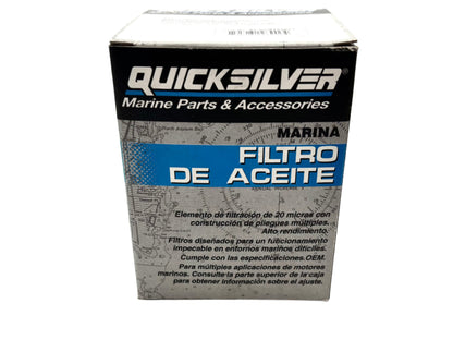 Mercury – Quicksilver 20 Micron Oil Filter | Oil Filtration Series | Metal Canister | 8M0154779