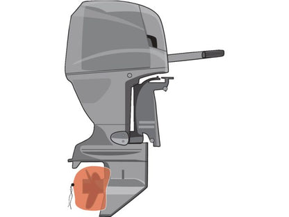 Propeller hoes 40x40 waterdicht
