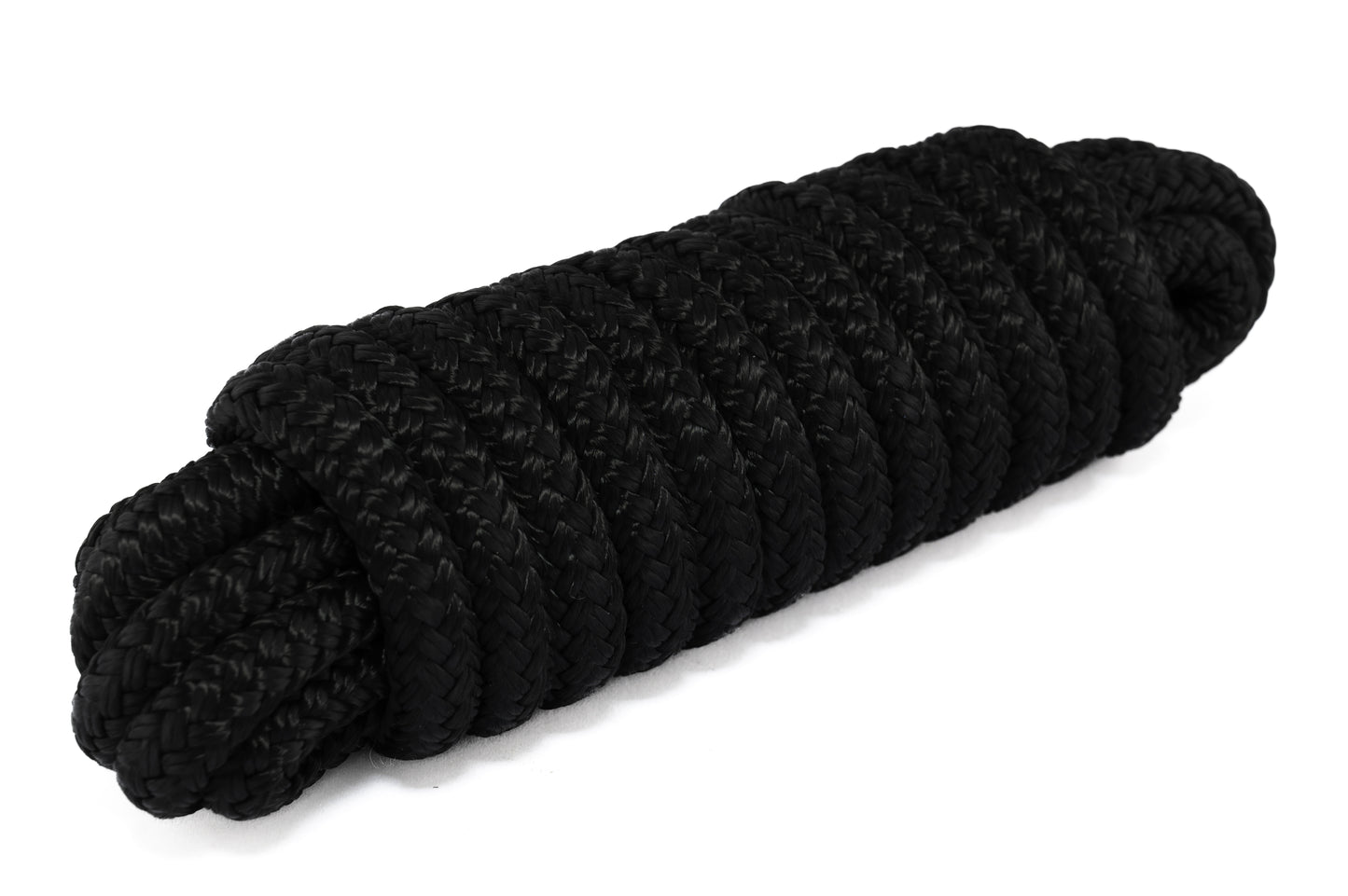 Hollex landvast polyester zwart 14mm 16 strengen l=6mtr (LVZ1406POLY)